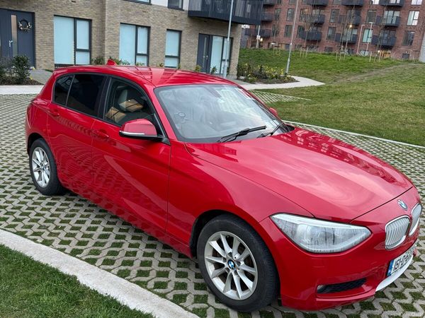 BMW 1-Series Hatchback, Petrol, 2015, Red