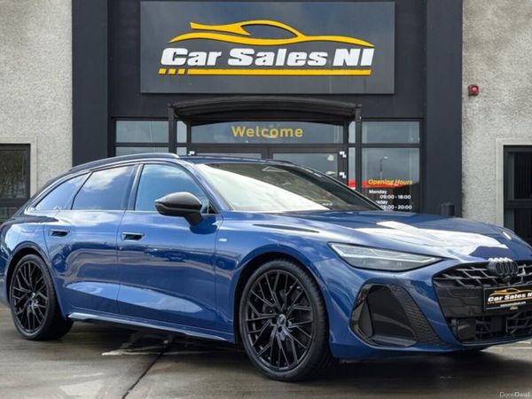 Audi A6 Estate, Diesel Hybrid, 2025, Blue