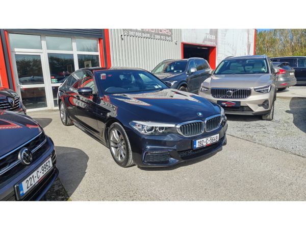 BMW 5-Series Saloon, Diesel, 2019, Black