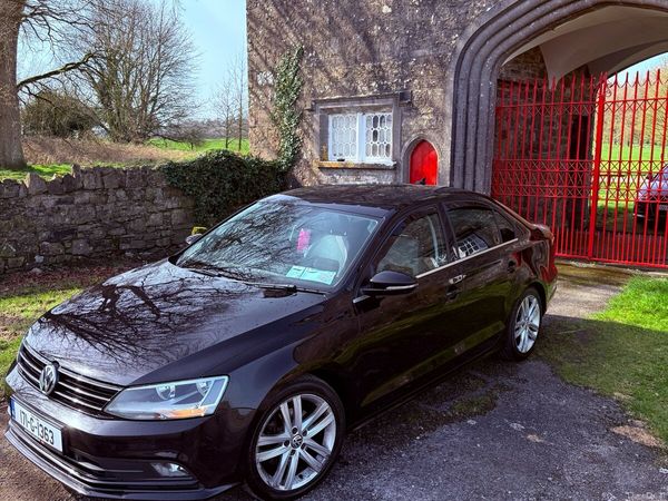 Volkswagen Jetta Saloon, Diesel, 2017, Black