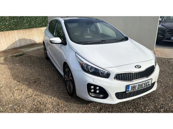 Kia Ceed Hatchback, Diesel, 2018, White