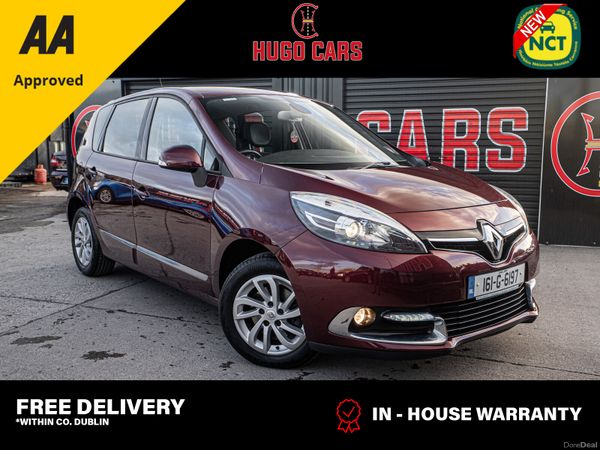 Renault Scenic MPV, Diesel, 2016, Red