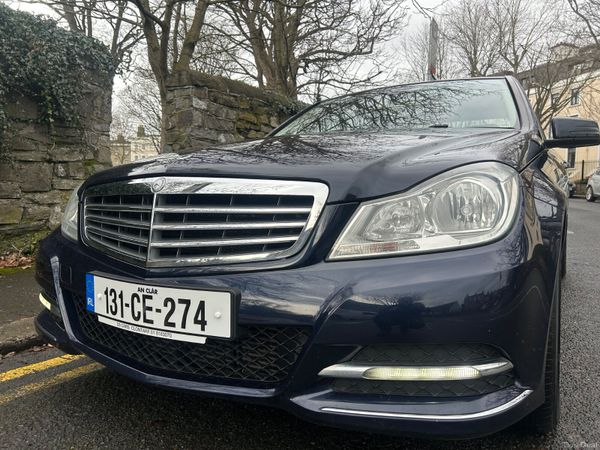 Mercedes-Benz C-Class Saloon, Diesel, 2013, Blue