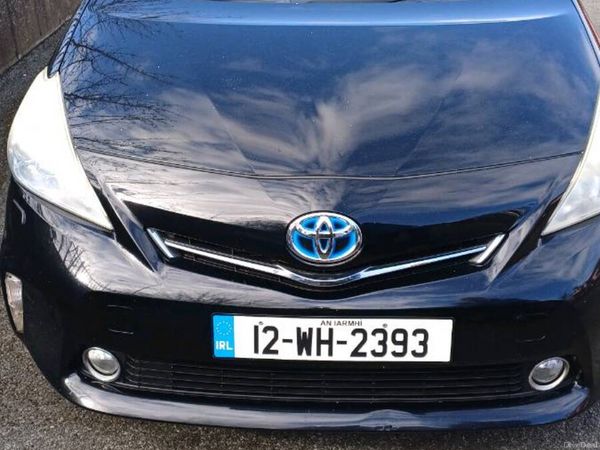 Toyota Prius MPV, Petrol Hybrid, 2012, Black