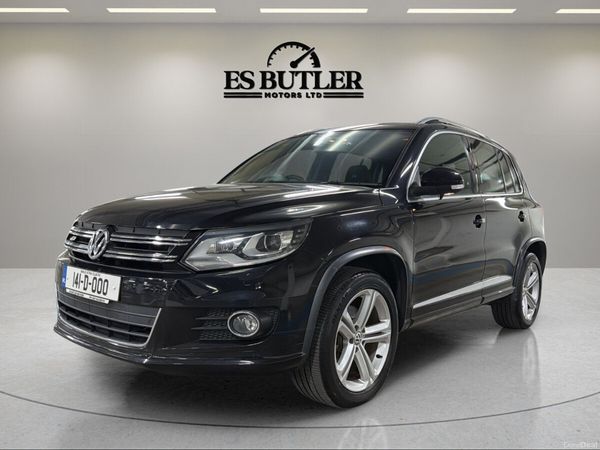 Volkswagen Tiguan Hatchback, Petrol, 2014, Black