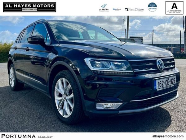 Volkswagen Tiguan SUV, Diesel, 2016, Black