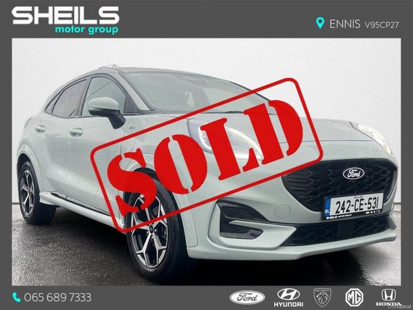 Ford Puma MPV, Petrol Hybrid, 2024, Grey