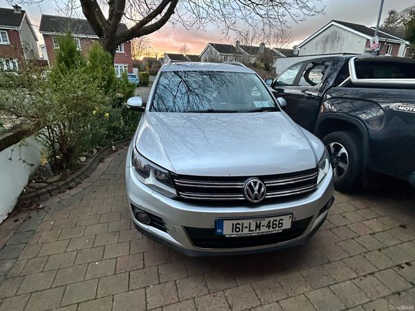 Volkswagen Tiguan SUV, Diesel, 2016, Silver