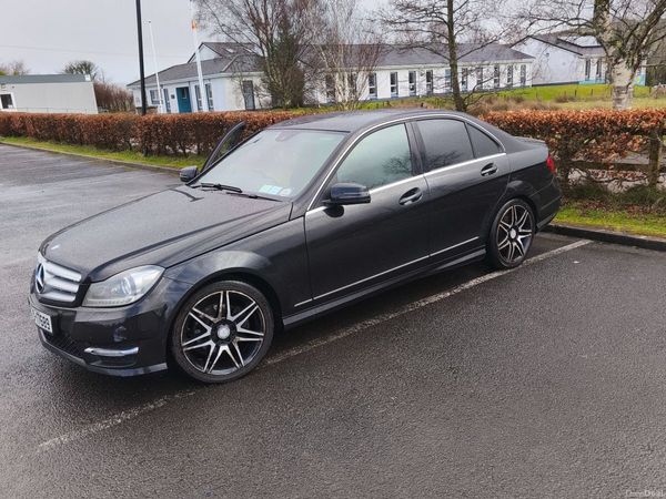 Mercedes-Benz C-Class Saloon, Diesel, 2013, Black