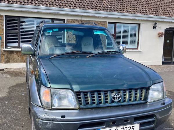 Toyota Land Cruiser SUV, Diesel, 1998, Green