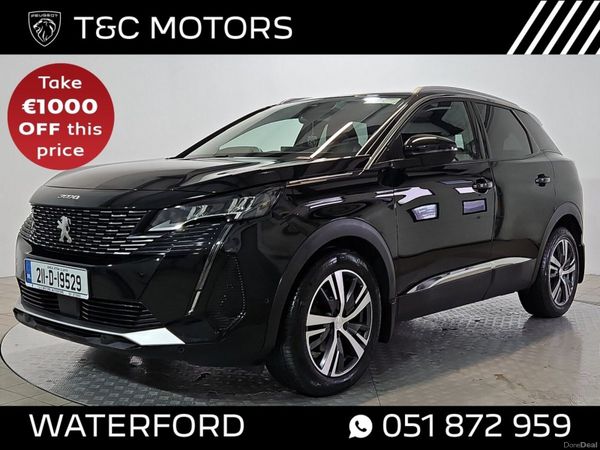 Peugeot 3008 SUV, Diesel, 2021, Black