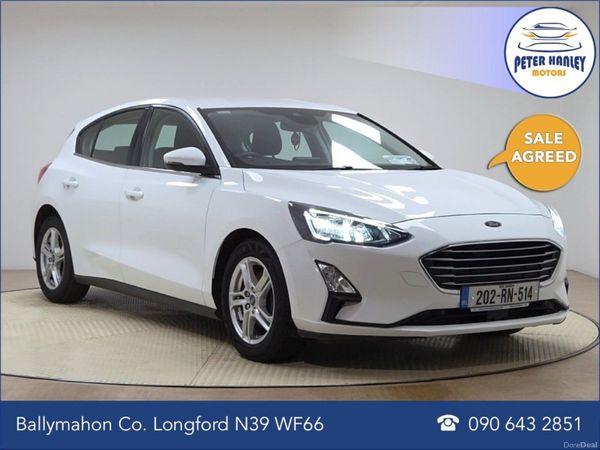 Ford Focus Hatchback, Diesel, 2020, White
