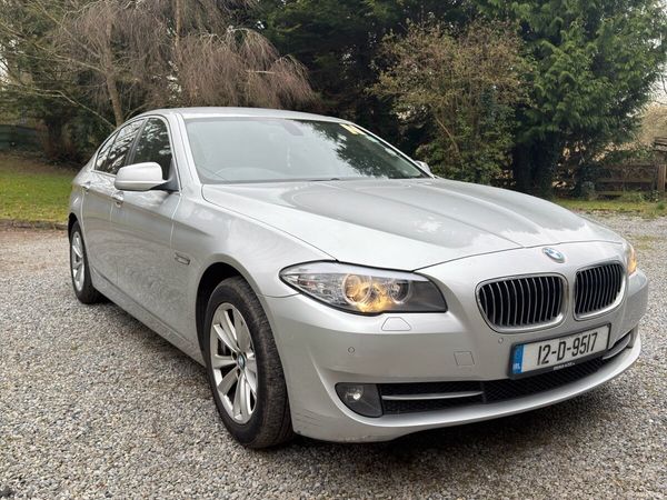BMW 5-Series Saloon, Diesel, 2012, Silver