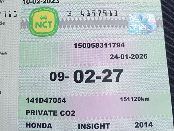 Honda Insight Hatchback, Petrol Hybrid, 2014, Purple