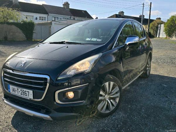 Peugeot 3008 SUV, Diesel, 2014, Black
