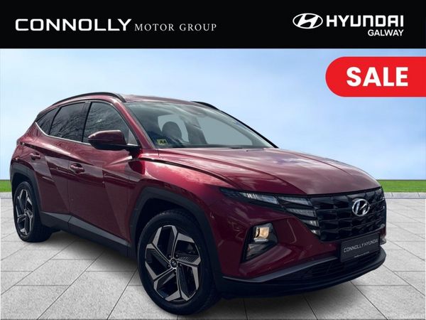 Hyundai Tucson SUV, Petrol Plug-in Hybrid, 2022, Red