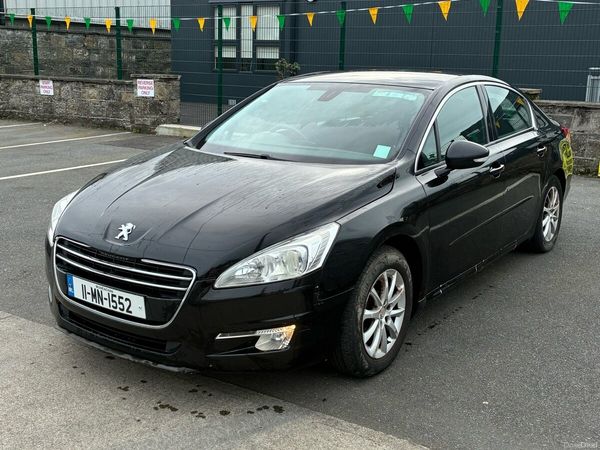 Peugeot 508 Saloon, Diesel, 2011, Black