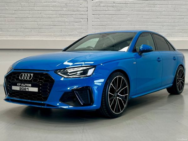Audi A4 Saloon, Diesel, 2021, Blue