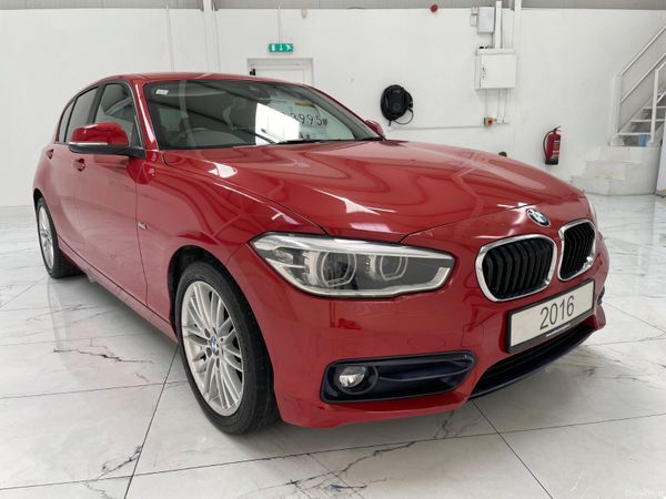 BMW 1-Series Hatchback, Diesel, 2016, Red