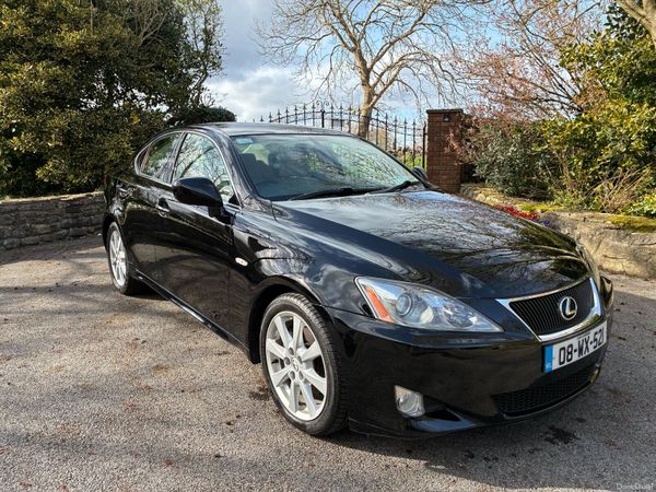 Lexus IS Saloon, Petrol, 2008, Black
