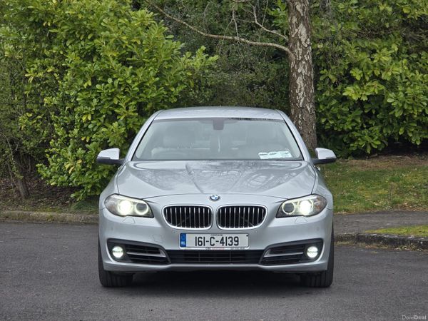 BMW 5-Series Saloon, Diesel, 2016, Silver