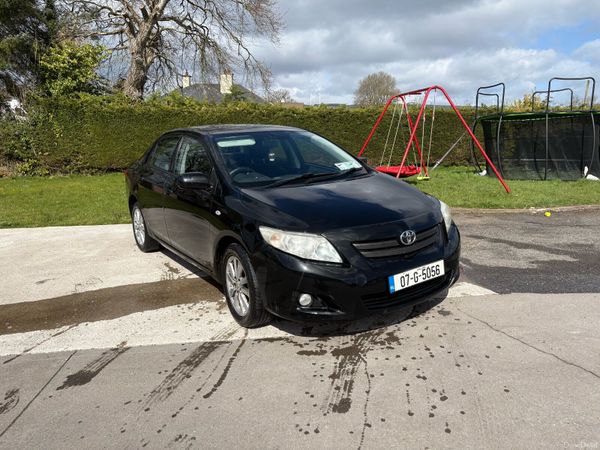 Toyota Corolla Saloon, Petrol, 2007, Black