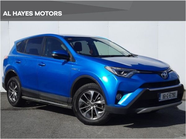 Toyota RAV4 SUV, Petrol Hybrid, 2016, Blue