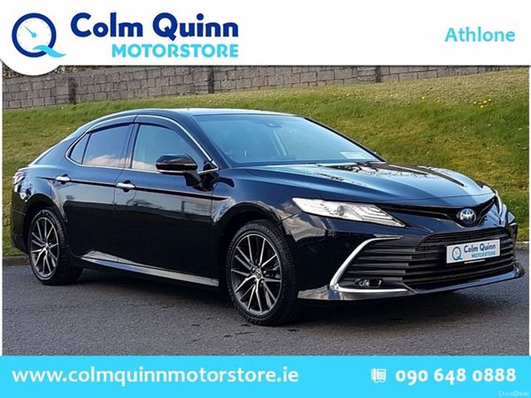 Toyota Camry Saloon, Petrol Hybrid, 2021, Black