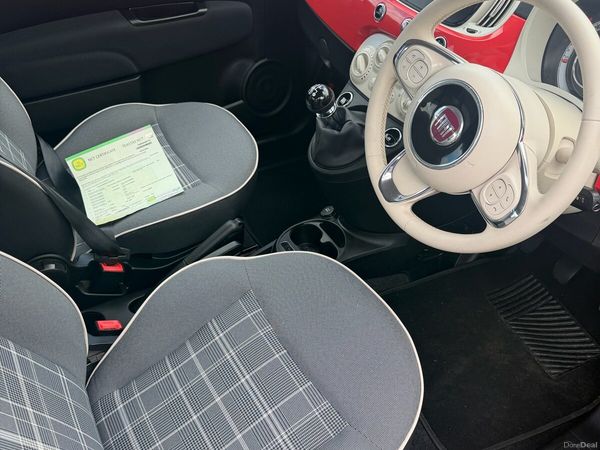 Fiat 500 Hatchback, Petrol, 2020, Pink