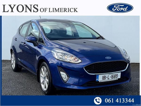 Ford Fiesta Hatchback, Petrol, 2018, Blue