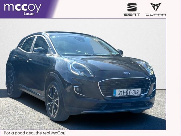 Ford Puma MPV, Petrol Hybrid, 2021, Black
