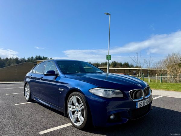 BMW 5-Series Saloon, Diesel, 2015, Blue