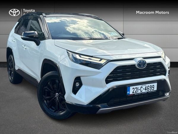Toyota RAV4 SUV, Petrol Hybrid, 2022, White