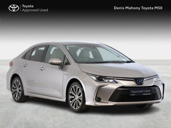 Toyota Corolla Saloon, Petrol Hybrid, 2021, Grey