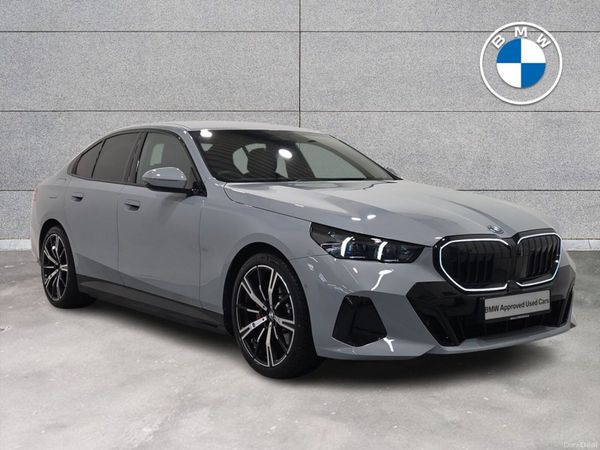 BMW 5-Series Saloon, Petrol Plug-in Hybrid, 2025, Grey