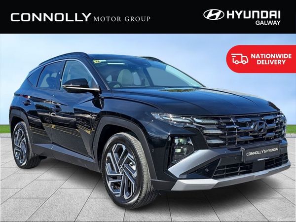 Hyundai Tucson SUV, Petrol Plug-in Hybrid, 2025, Black