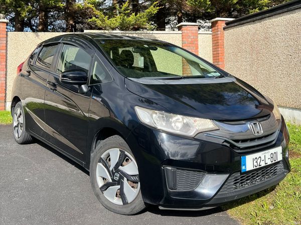 Honda Fit Hatchback, Petrol Hybrid, 2013, Black