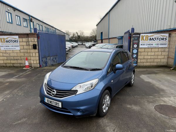 Nissan Note Hatchback, Petrol, 2014, Blue
