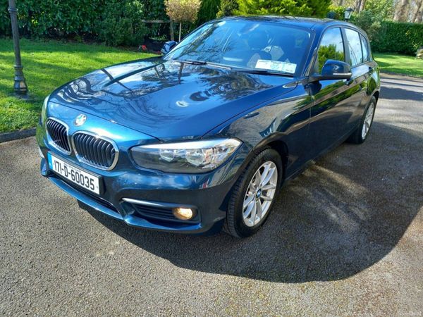 BMW 1-Series Hatchback, Diesel, 2017, Blue