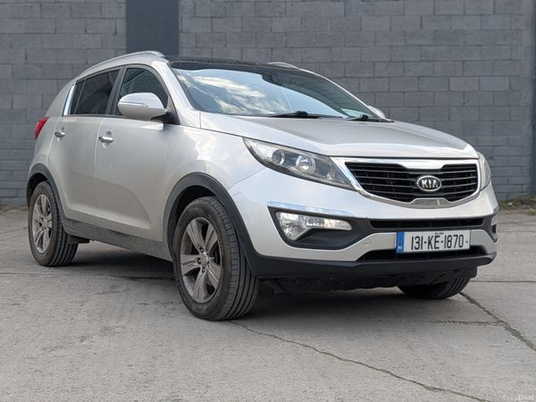 Kia Sportage SUV, Diesel, 2013, Silver