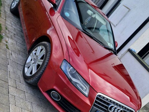 Audi A4 Saloon, Diesel, 2009, Red