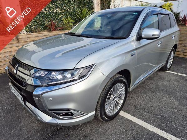 Mitsubishi Outlander SUV, Petrol Plug-in Hybrid, 2020, Silver