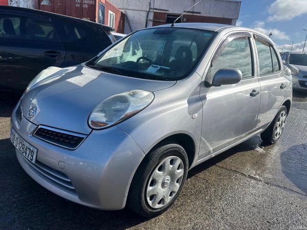 Nissan March Hatchback, Petrol, 2008, Silver
