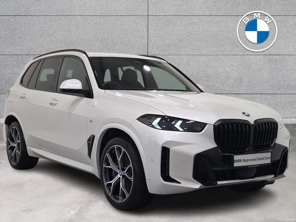 BMW X5 SUV, Petrol Plug-in Hybrid, 2024, White