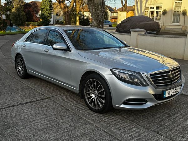 Mercedes-Benz S-Class Saloon, Diesel, 2017, Silver