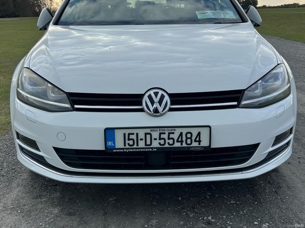 Volkswagen Golf Hatchback, Petrol, 2015, White