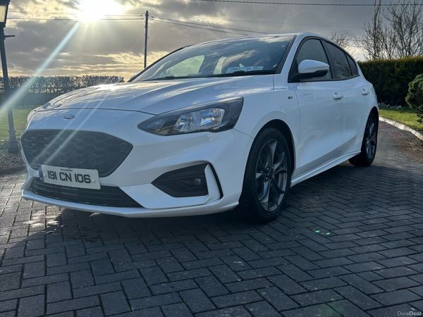 Ford Focus Hatchback, Diesel, 2019, White