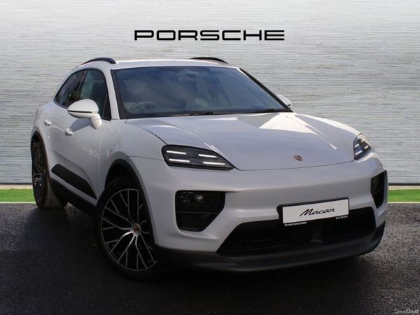 Porsche Macan SUV, Electric, 2025, Grey