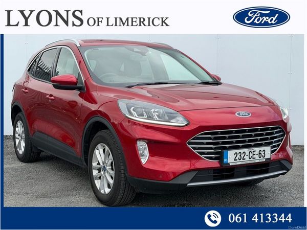 Ford Kuga SUV, Petrol, 2023, Red