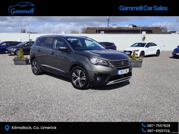 Peugeot 5008 MPV, Diesel, 2019, Grey